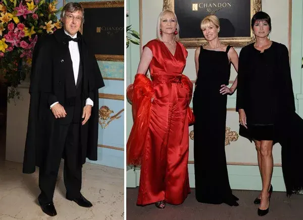 Alejandro Roemmers también fue uno de los invitados y cumplió con la consgina del «Black tie»; Teresa Frías, Karina Rabollini y Teresa Garbesi