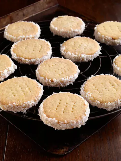 Alfajores para compartir en familia.