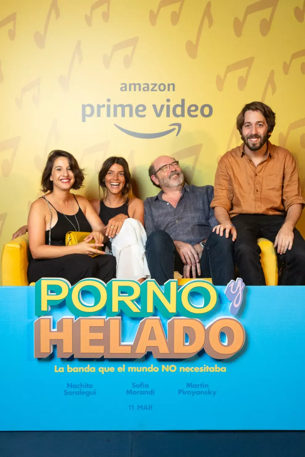 Trinity (Calu Rivero) dijo presente en la premier. Foto gentileza de Amazon Prime Video