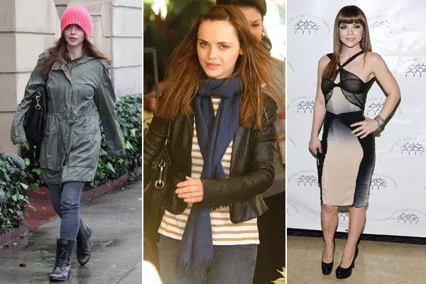 Christina Ricci parece una de día y otra de noche, ¿no?