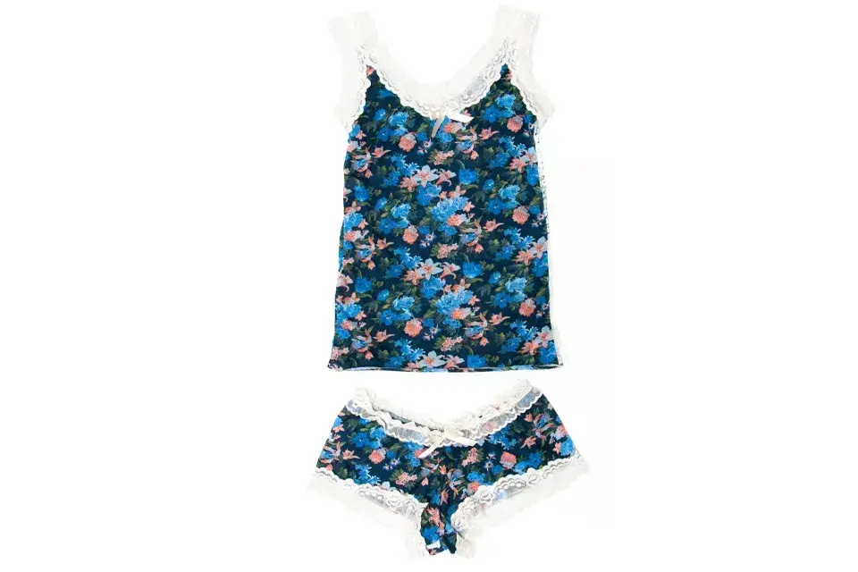 Conjunto de musculosa y culotte (La Braga, $420 aprox)