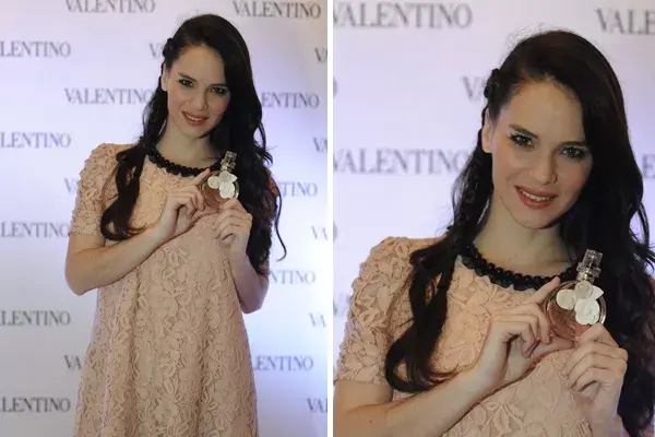 Luz Cipriota disfrutó de la presentación de Valentina, by Valentino, la nueva fragancia de la marca italiana