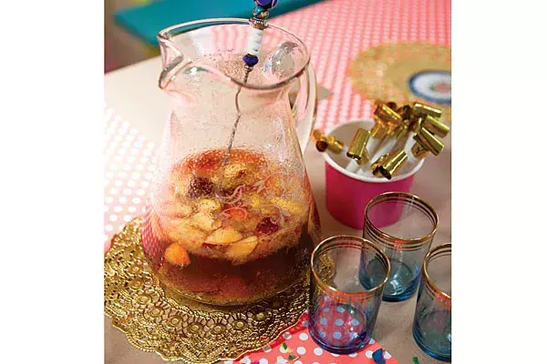 En un buen festejo no puede faltar un momento para brindar