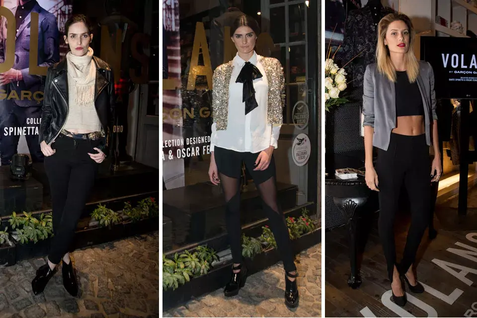 Tres diosas de rotation. Ileana Gonzales, Carola Kirkby y Priscila Prette, en el lanzamiento de Volans. ¿Qué outfit elegís?