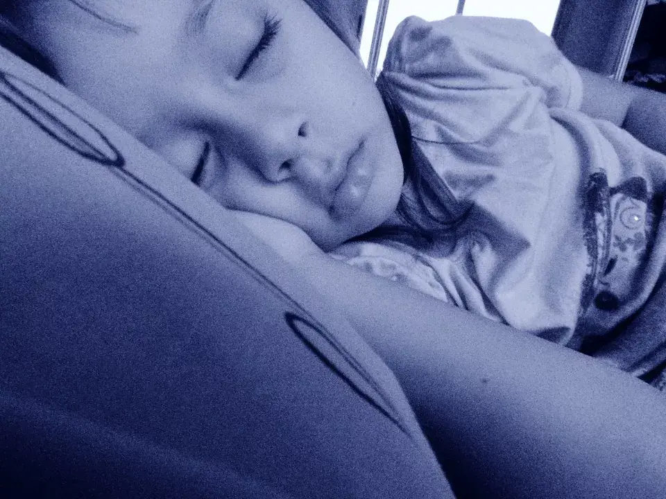 No me cansaría jamás de verlas dormir