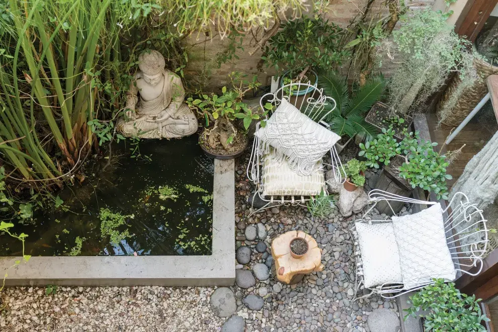 El Buda se lo regaló Nico para su cumpleaños. “Me acuerdo de que ese mismo día se le rompió el brazo. ¡Lo tuvimos que pegar!”. 