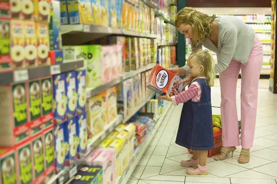 Prestá atención a la información nutricional de cada producto