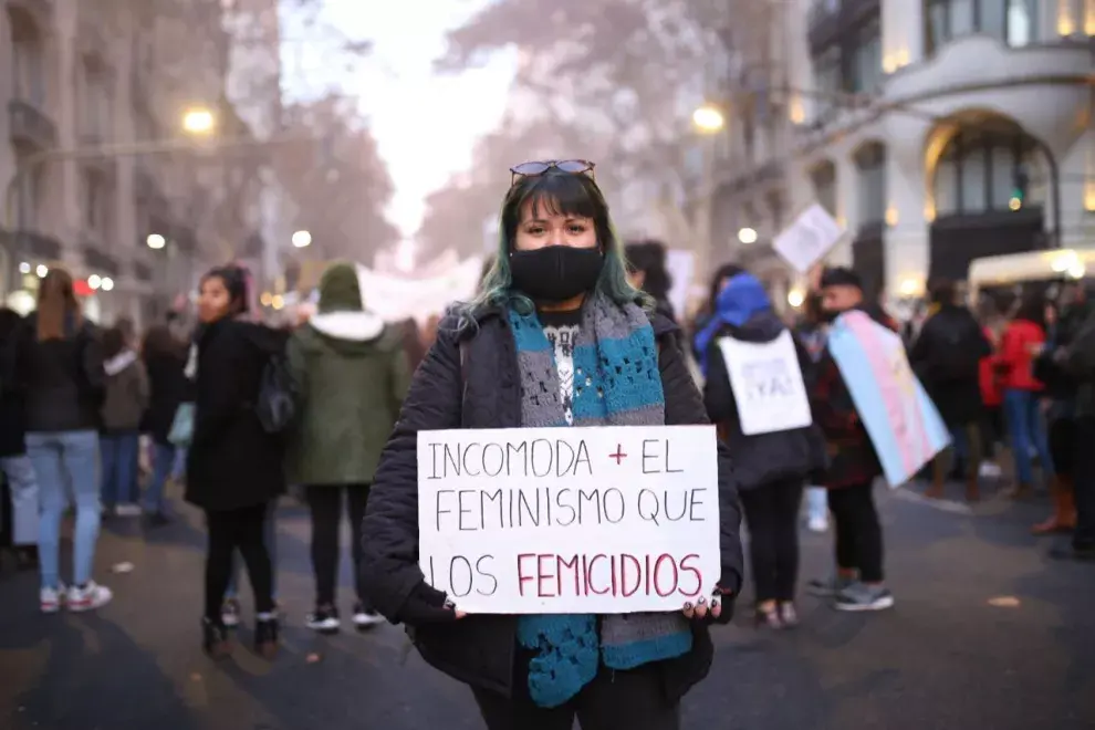 Hoy, en diferentes puntos del país, se organizó una nueva jornada de marchas de Ni Una Menos. Foto: Josefina Nicolini