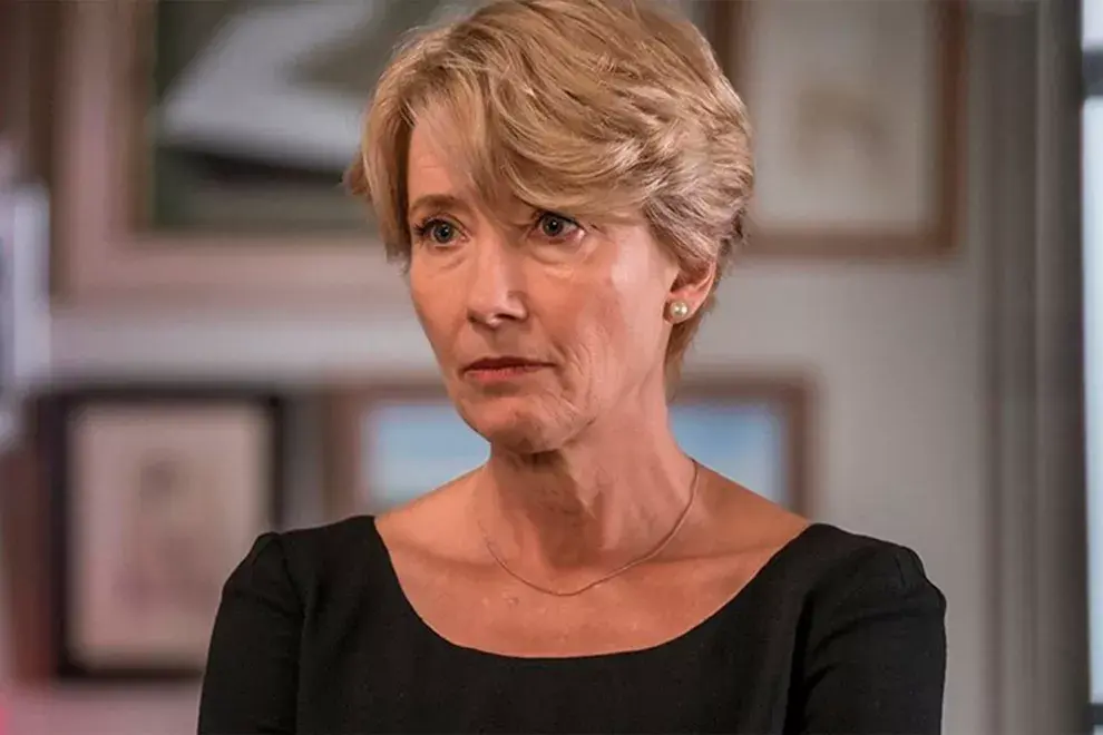 Emma Thompson en la película Luck