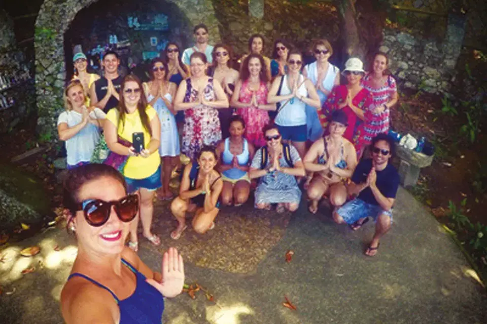 Además del descanso, el grupo con el que compartís el retiro es un plus: una nueva forma de hacer amigos con gustos y hábitos saludables