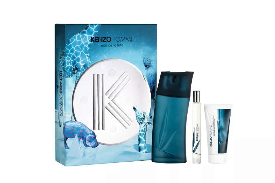Perfume Kenzo Homme EDT 100ml +50 ml after shave balm + nomad spray, $2210