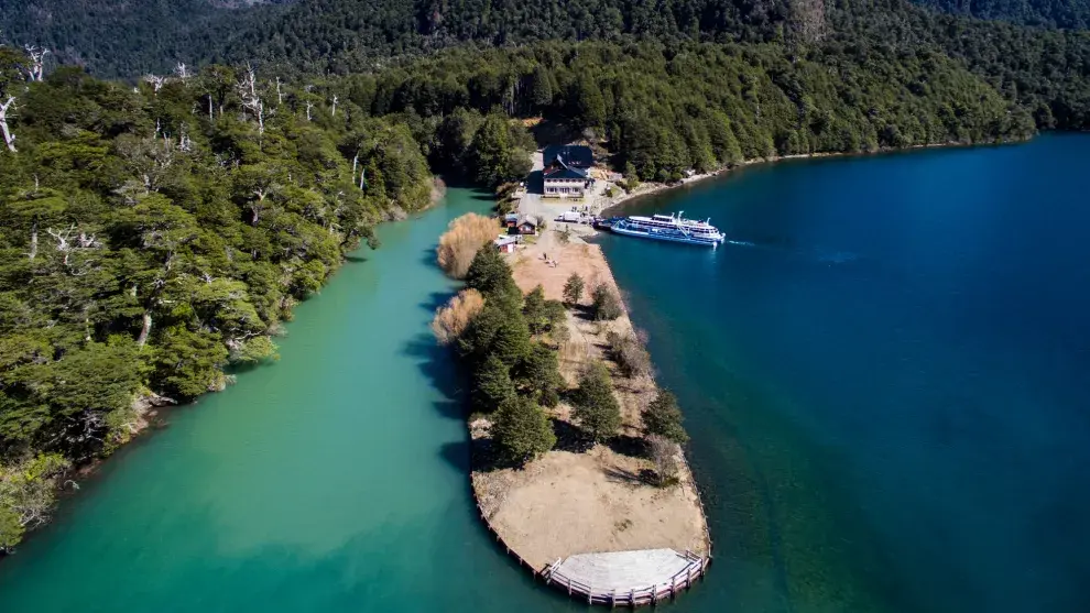 Puerto Blest, la primera escala de la travesía hacia Chile