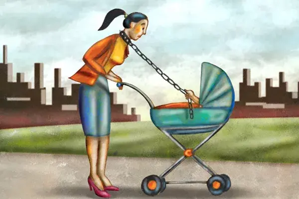 A veces sentimos que somos esclavas de nuestros hijos, ¡vivimos sólo para ellos!