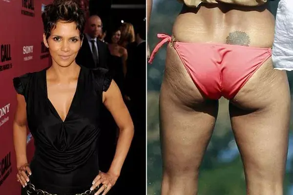 ¡Hasta Halle Berry, que tiene un cuerpo escultural, tiene celulitis!