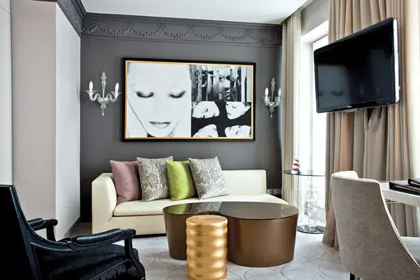 El estilo Dark Deluxe en el Hotel Sofitel de Paris