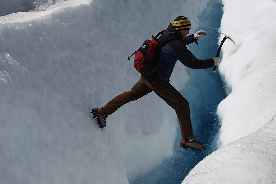 Minitrekking en el frente sur del Glaciar Perito Moreno