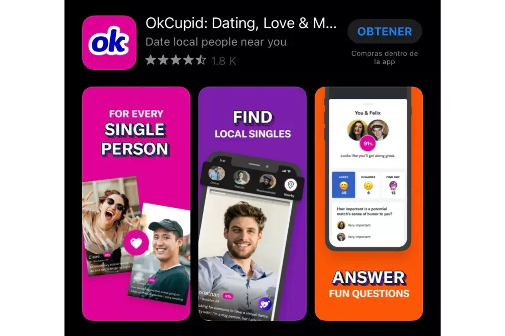 OkCupid - Aplicaciones para citas