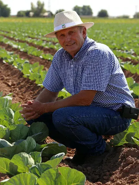 José Gamez, propietario de Finca Los Almendros. Mendoza. Foto: Gentileza Prensa