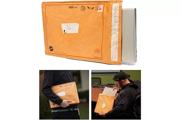 Una funda para laptop que, además de protegerla, hace que pase desapercibida