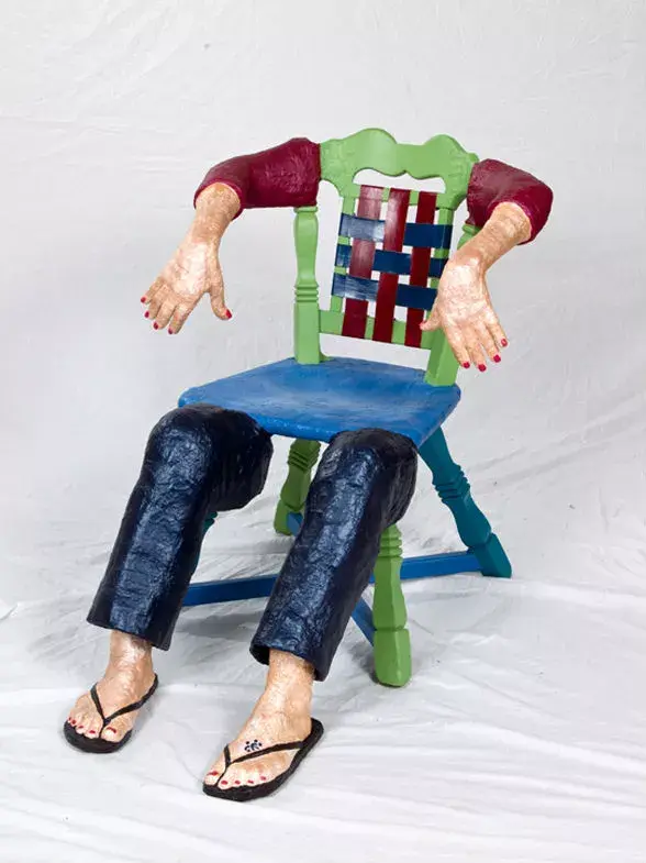 Esta silla es súper original y divertida