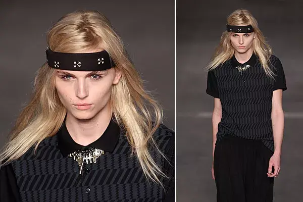 Andrej desfila tanto para firmas femeninas como masculinas