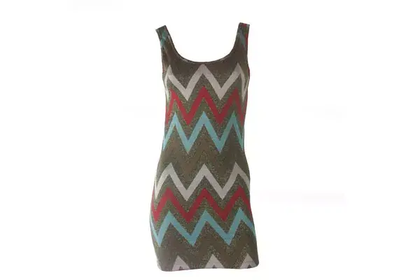 Vestido zig zag (Spfía Caputo)