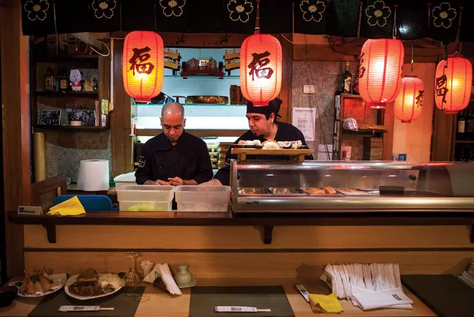 El nombre de comedor Nikkai se debe a los descendientes de japoneses en el exterior, ya que eso quiere decir Nikkai.