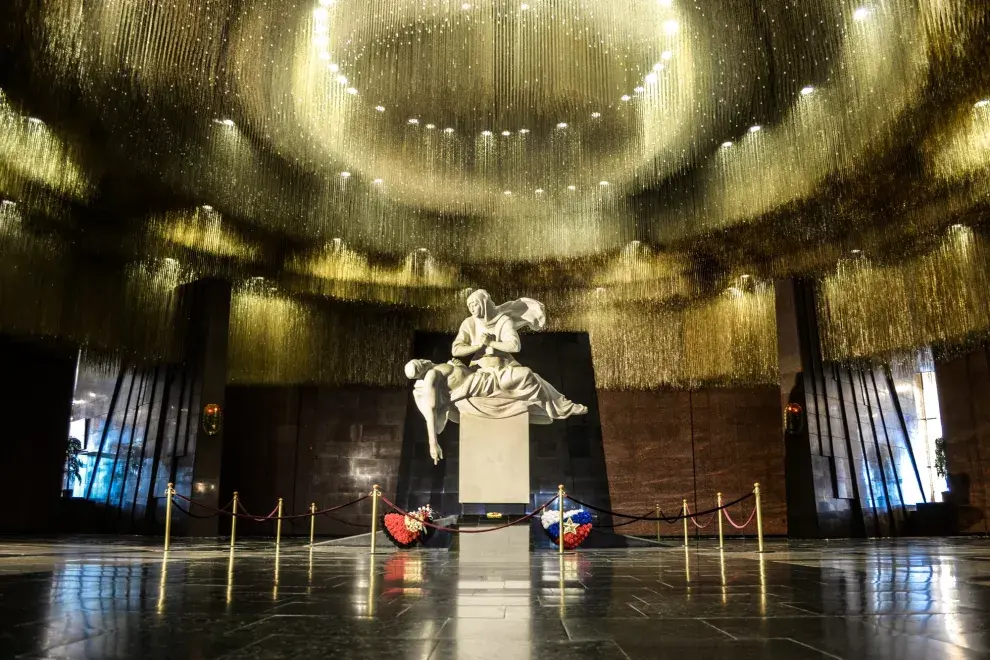 Salón del Recuerdo y la Tristeza en el Museo de la Guerra Patria