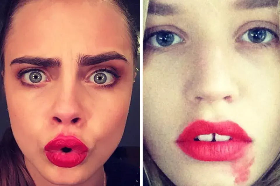 Cara Delevigne y Giorgia May Jagger son algunas de las famosas que se sumaron a la campaña #SmearForSmear