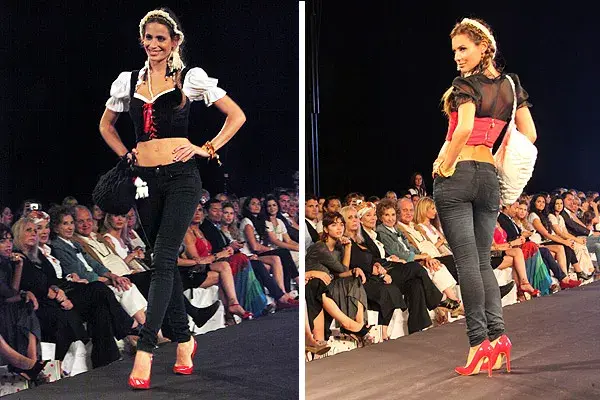 Jeans ajustados y súper sexies