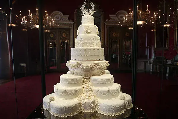 La torta de la boda también podrá ser vista de carca