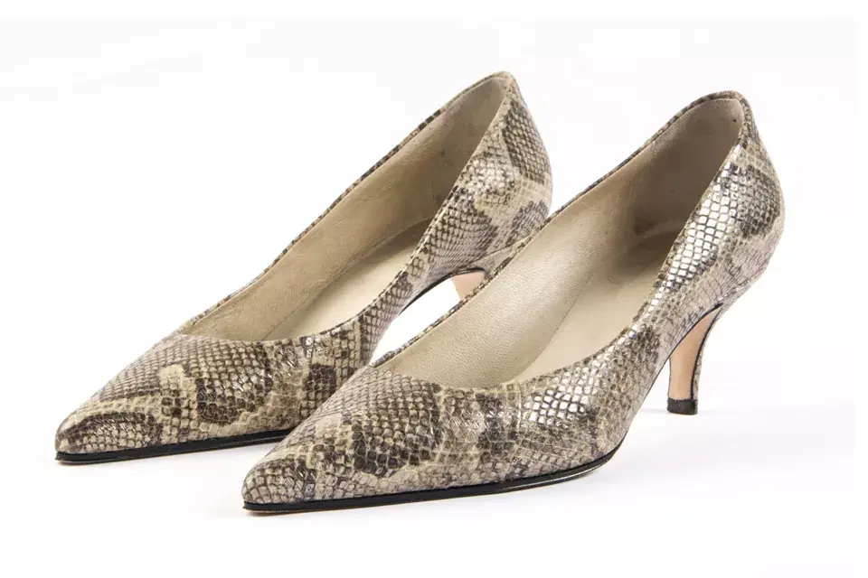 Stilettos en croco (Tramando, consultar precio)