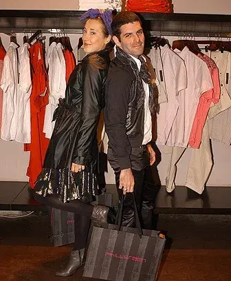 Anita Pauls estuvo en el evento de presentación de la colección 09 de Phil Green.