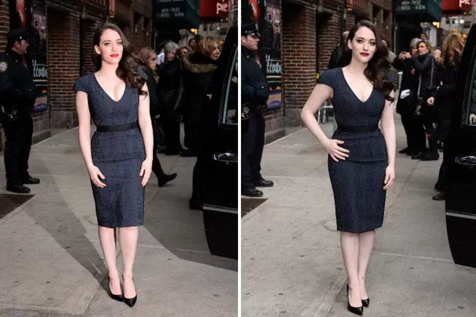 Kat Dennings, diosa en una entrega de premios