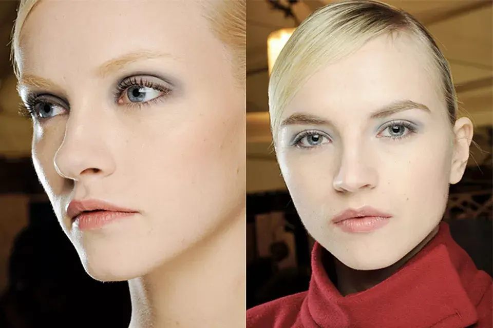 Un maquillaje sentador y elegante con un chignon, Von Fustemberg