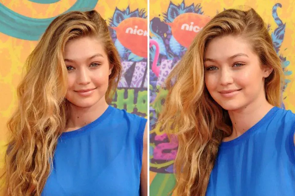 Para una de las tantas entregas de premios de la pantalla chica eligió llevar el cabello suelto, hacia un costado y con ondas bien grandes para darle movimiento