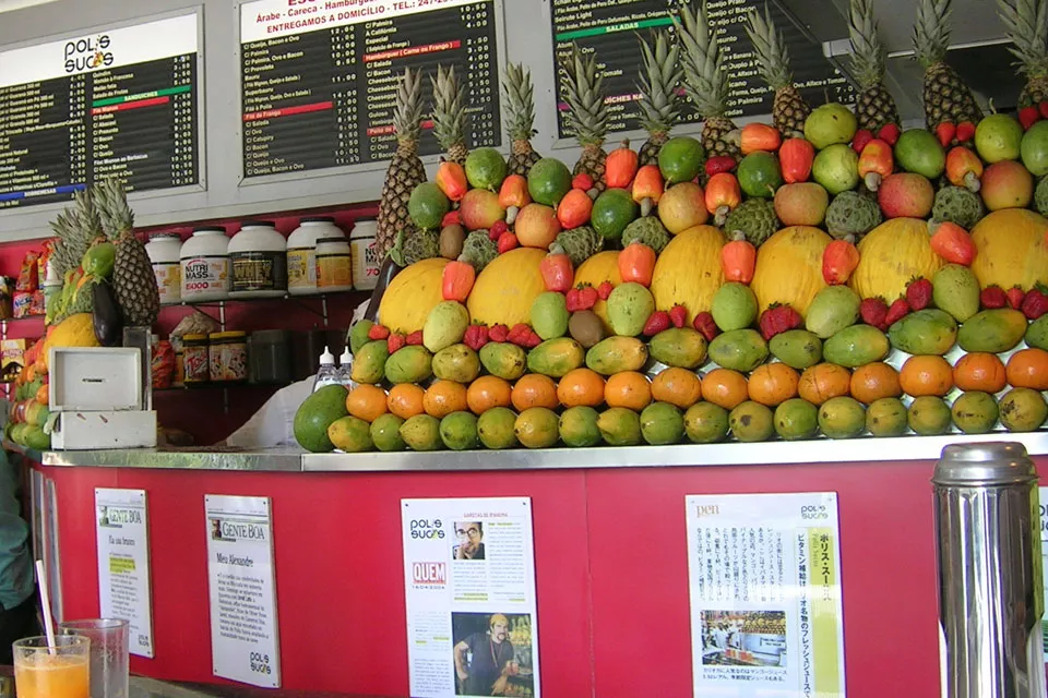 La parada ideal para disfrutar de un rico jugo de fruta tropical
