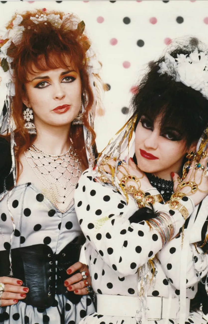 El dúo escocés Strawberry Switchblade roqueó los lunares a principios de los 80.