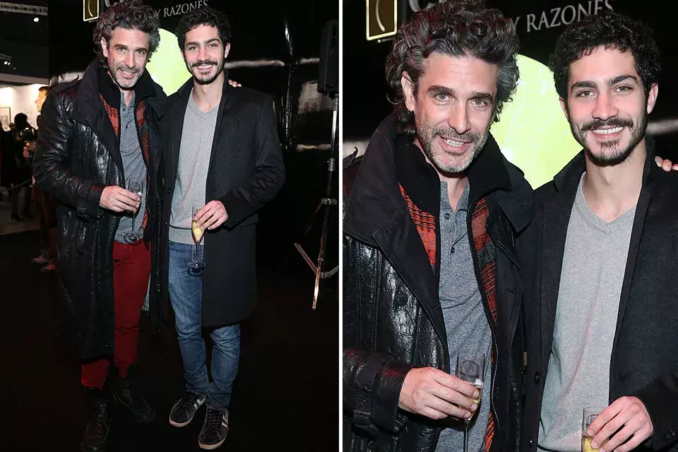 ¡Dos bombones! Looks relajados con jean y zapatillas para Leonardo Sbaraglia y Chino Darín