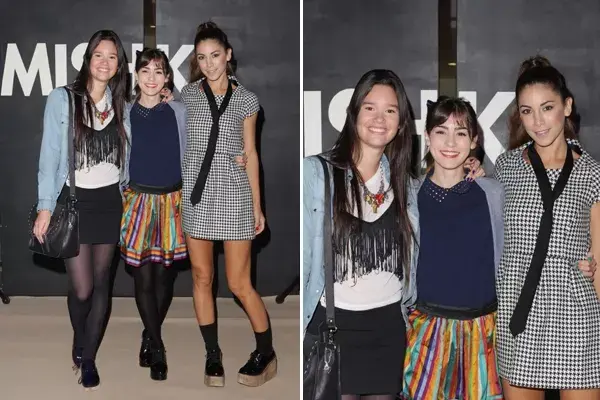 Manuela Viale  y Sofía y Paula Recca, tres chicas divertidas en la vida y a la hora de vestirse. ¿Quién te parece más canchera?