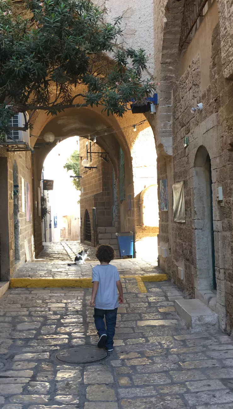 Callejuelas del barrio antiguo de Jaffa, en Tel Aviv