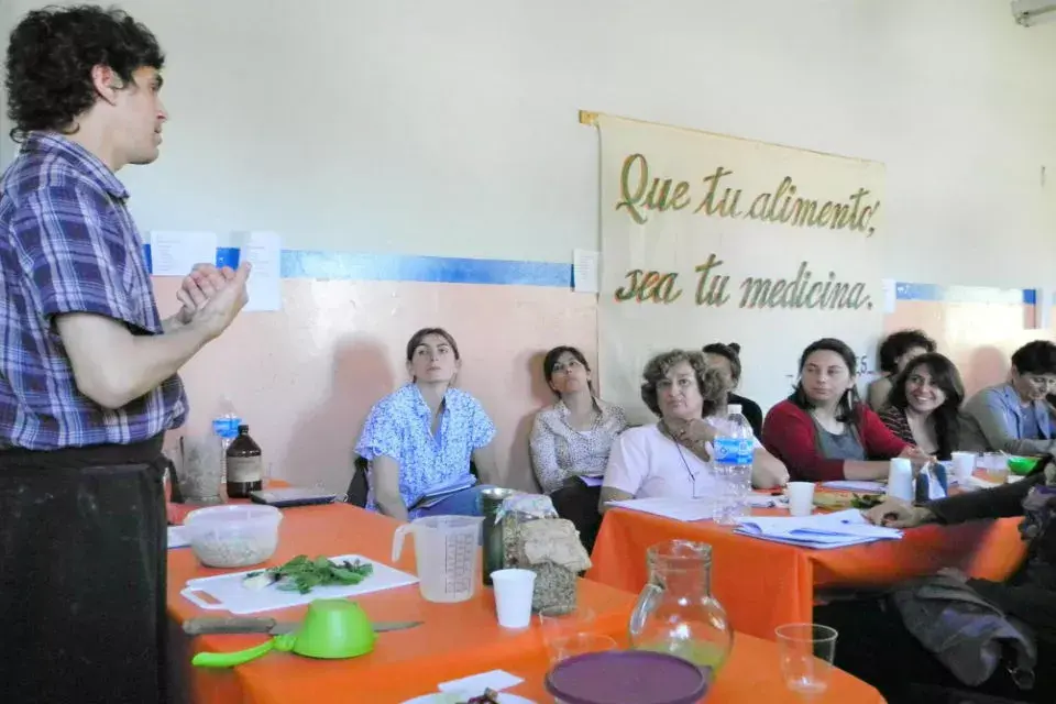 Mariano Navarro. Chef naturista.