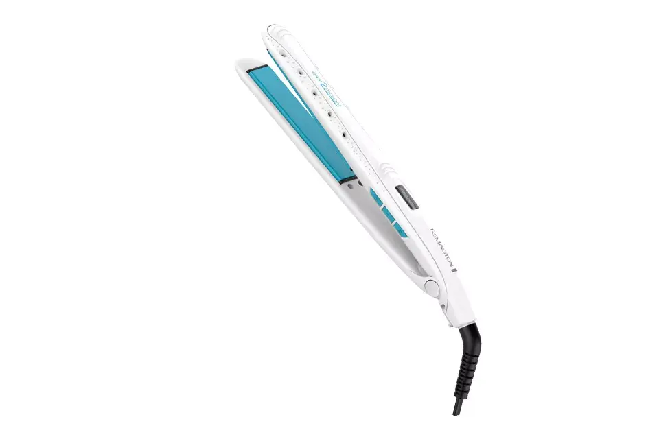 Planchita que alisa sobre mojado (Remington, $1000)