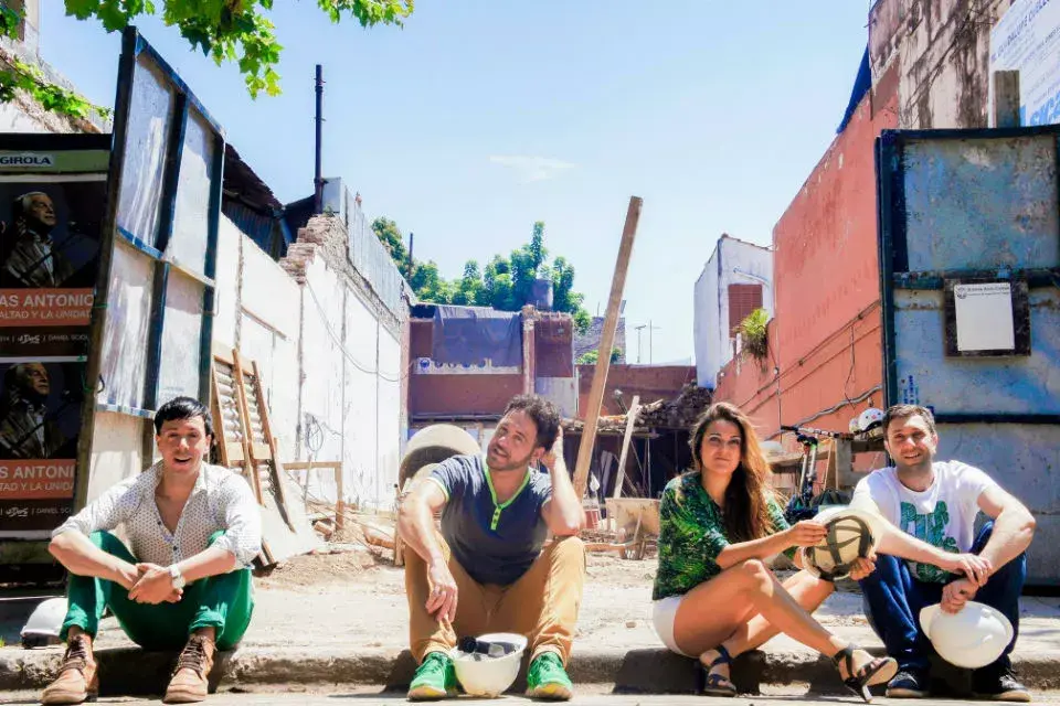 Alejandro Germaná, Marina Lamarca, Diego Mariani y Roberto Peloni, a cargo de la idea original y gestión del espacio