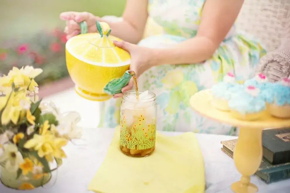 Té helado, ideal para los días de verano.