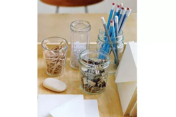 Los frascos de diferentes tamaños pueden ser muy útiles