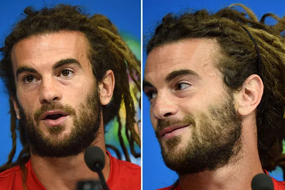 El look rasta de la Copa es para el norteamericano  Kyle Beckerman