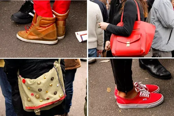 Detalles en rojo para realzar el look