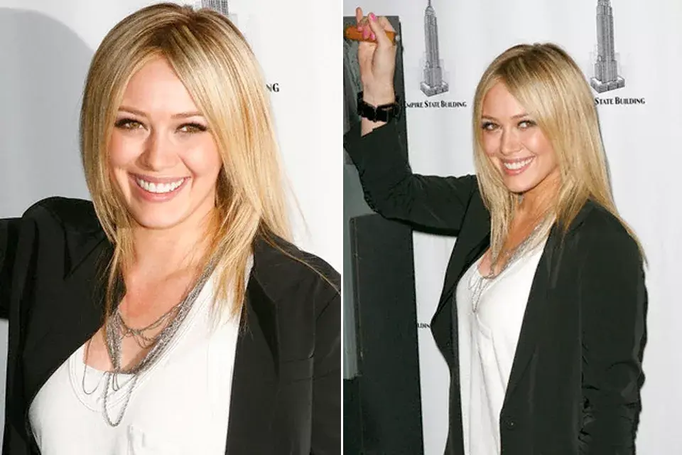 Otro look que le sienta muy bien a la rubia es el pelo lacio ¿Qué opinas?