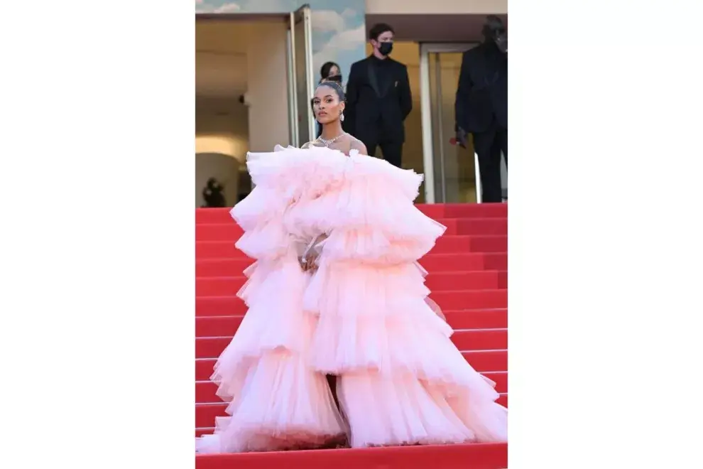 Cindy Bruna. Festival de Cannes